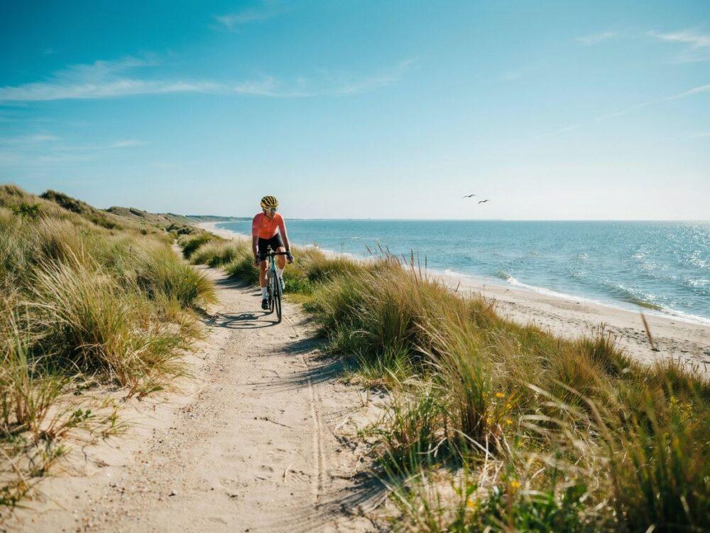mapa tras rowerowych Ustka