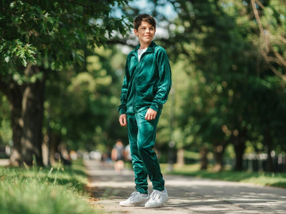 modny dres sportowy