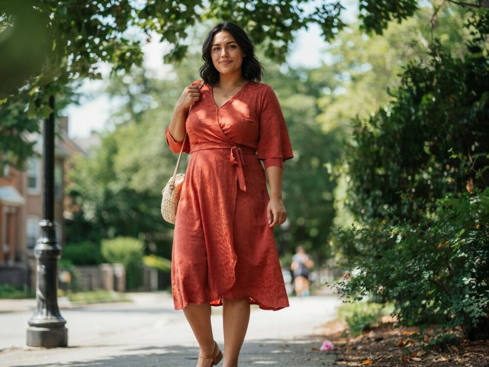 stylowa sukienka plus size